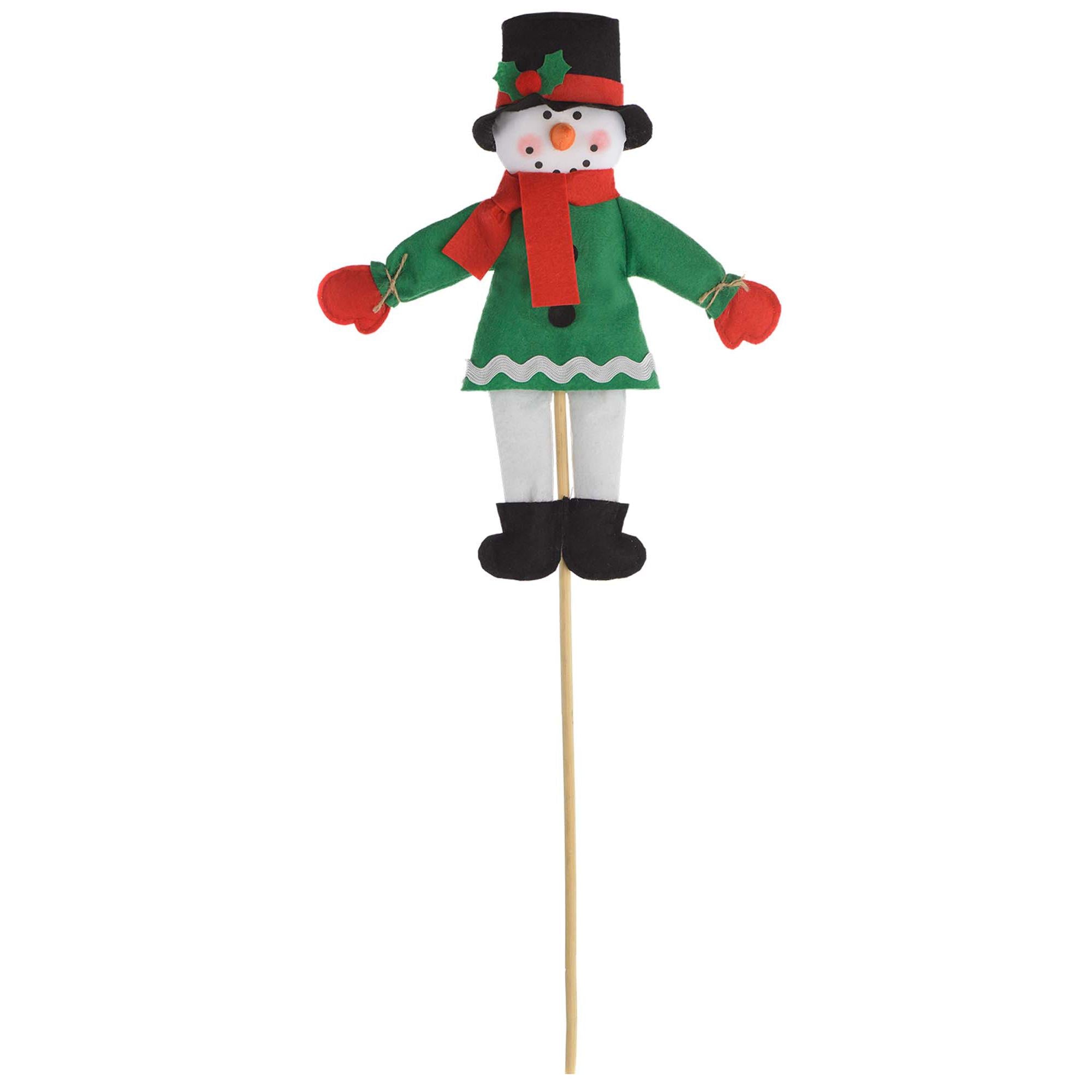 Snowman Yard Stake Decorations - Party Centre