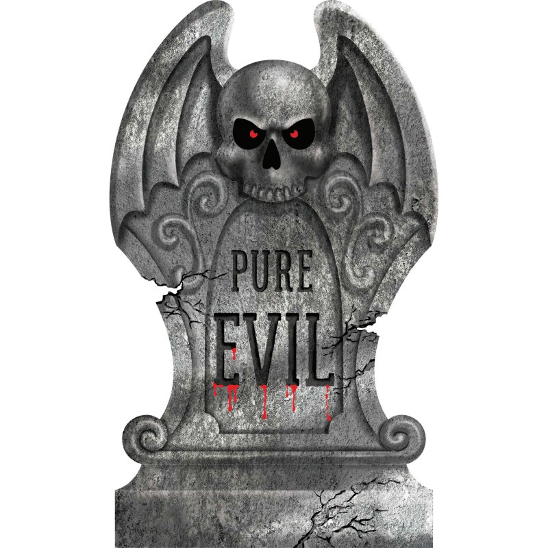 Pure Evil Tombstone 22in