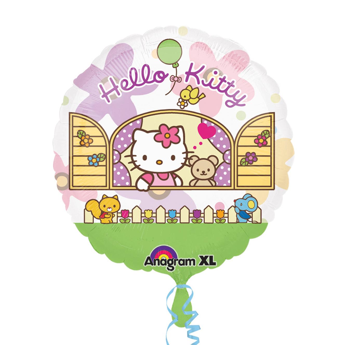 Hello Kitty See-Thru Balloon 26in Balloons & Streamers - Party Centre