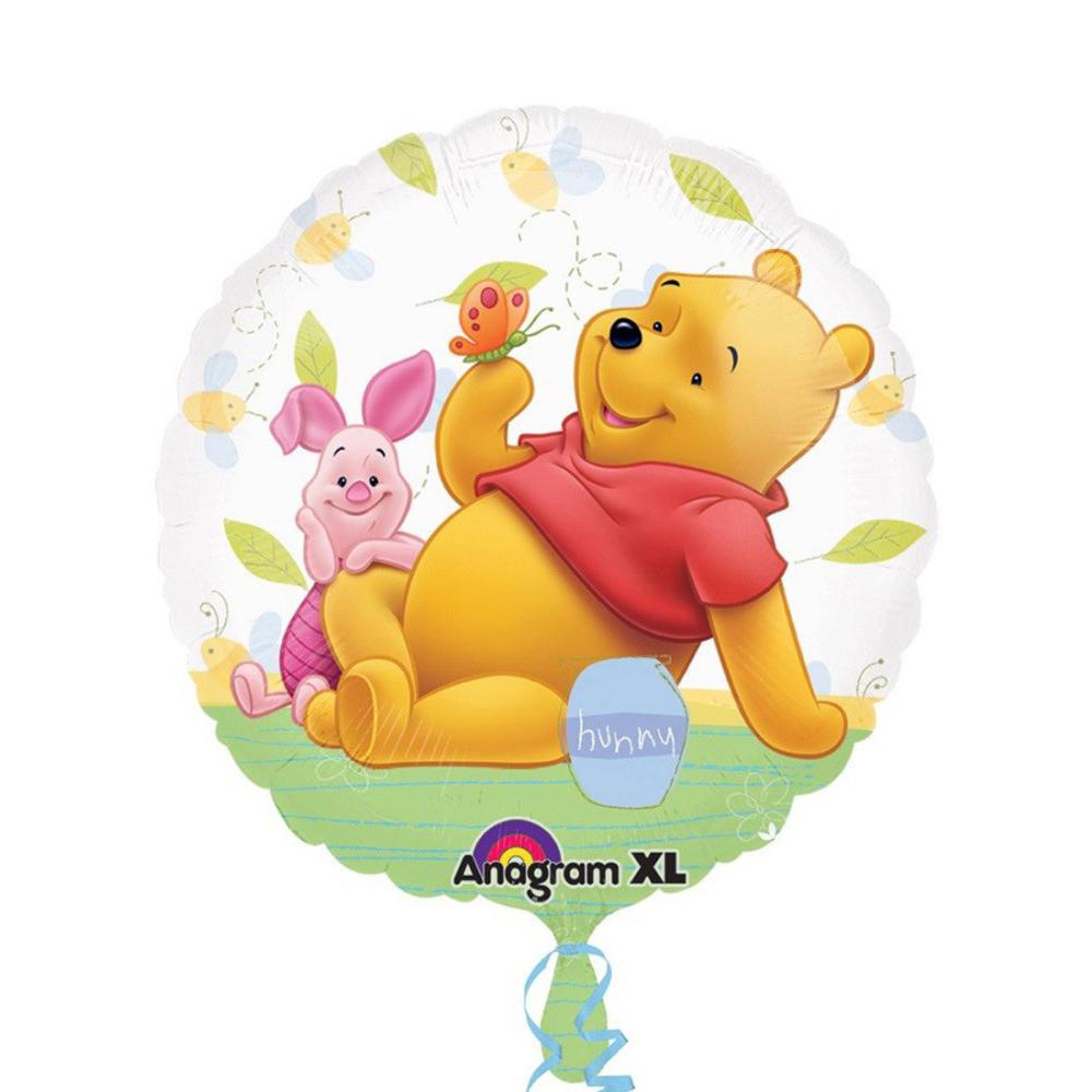Pooh See-Thru Balloon 26in Balloons & Streamers - Party Centre