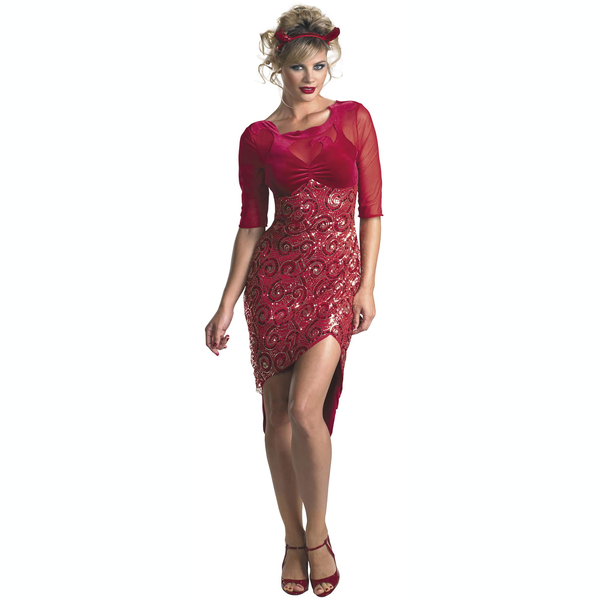 Adult Fiery Devil Halloween Costume Costumes & Apparel - Party Centre