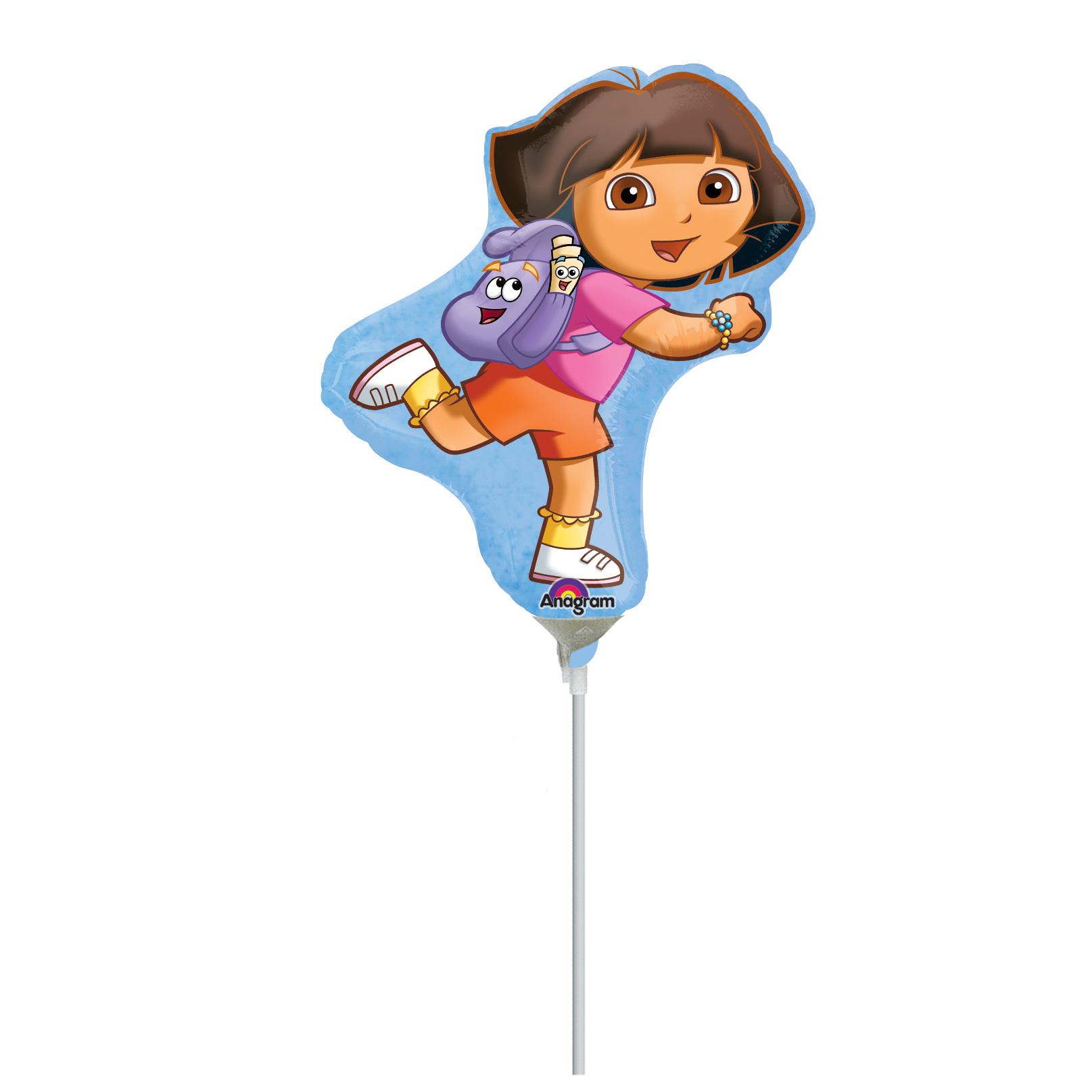 Dora Exploring Mini Shape Balloon Balloons & Streamers - Party Centre