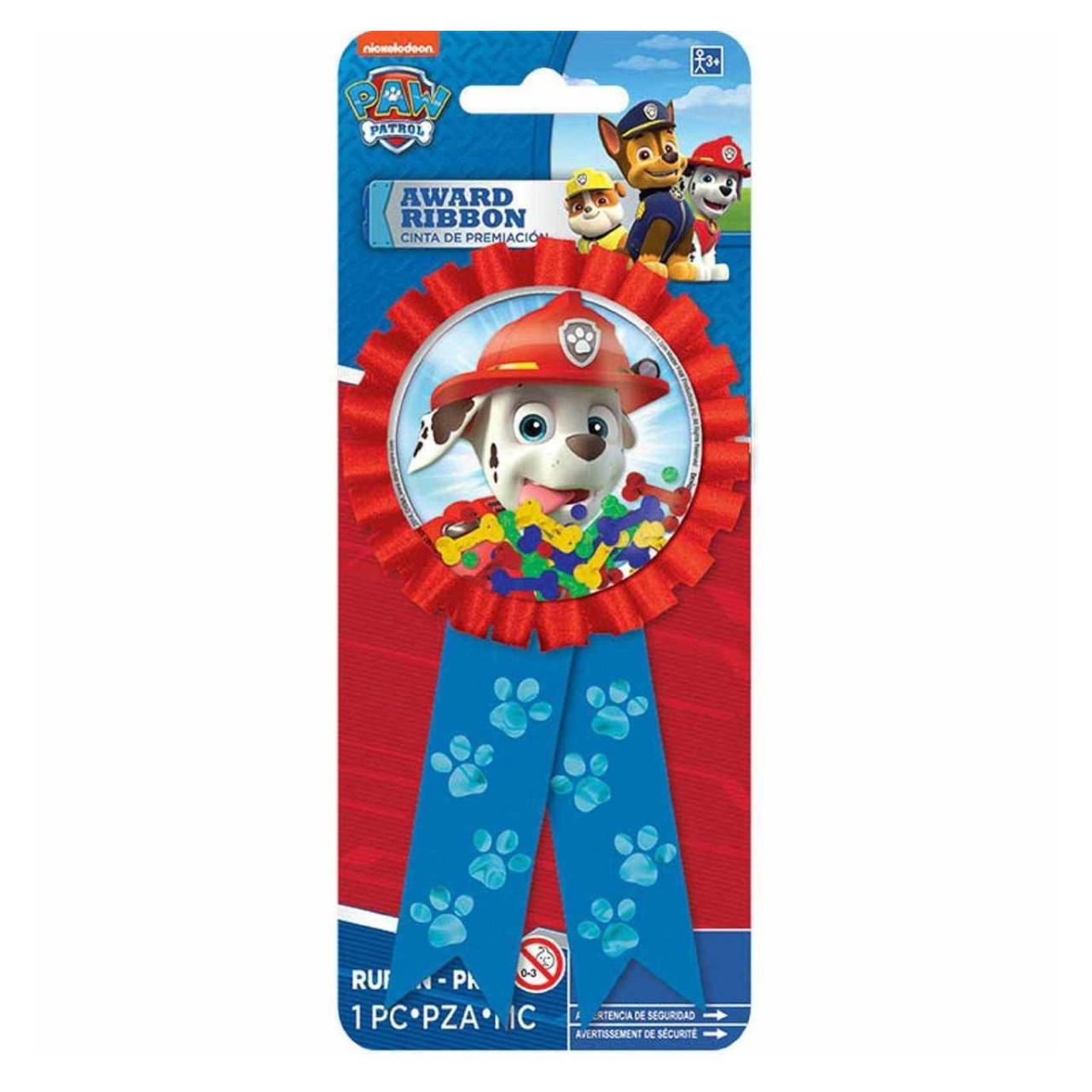 Paw Patrol Confetti Pouch Award Ribbon Party Accessories - Party Centre