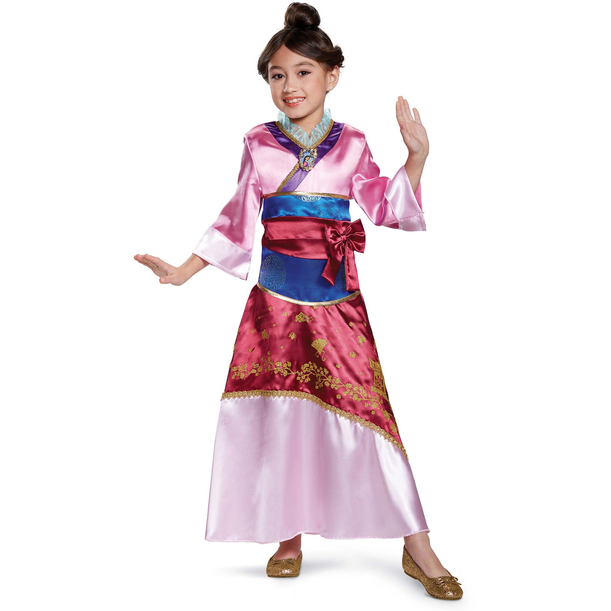 Child Mulan Deluxe Costume