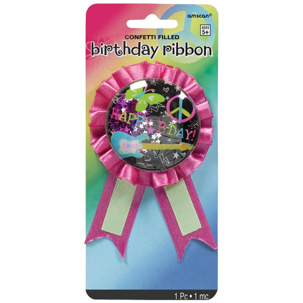 Neon Award Ribbon 5in Party Accessories - Party Centre