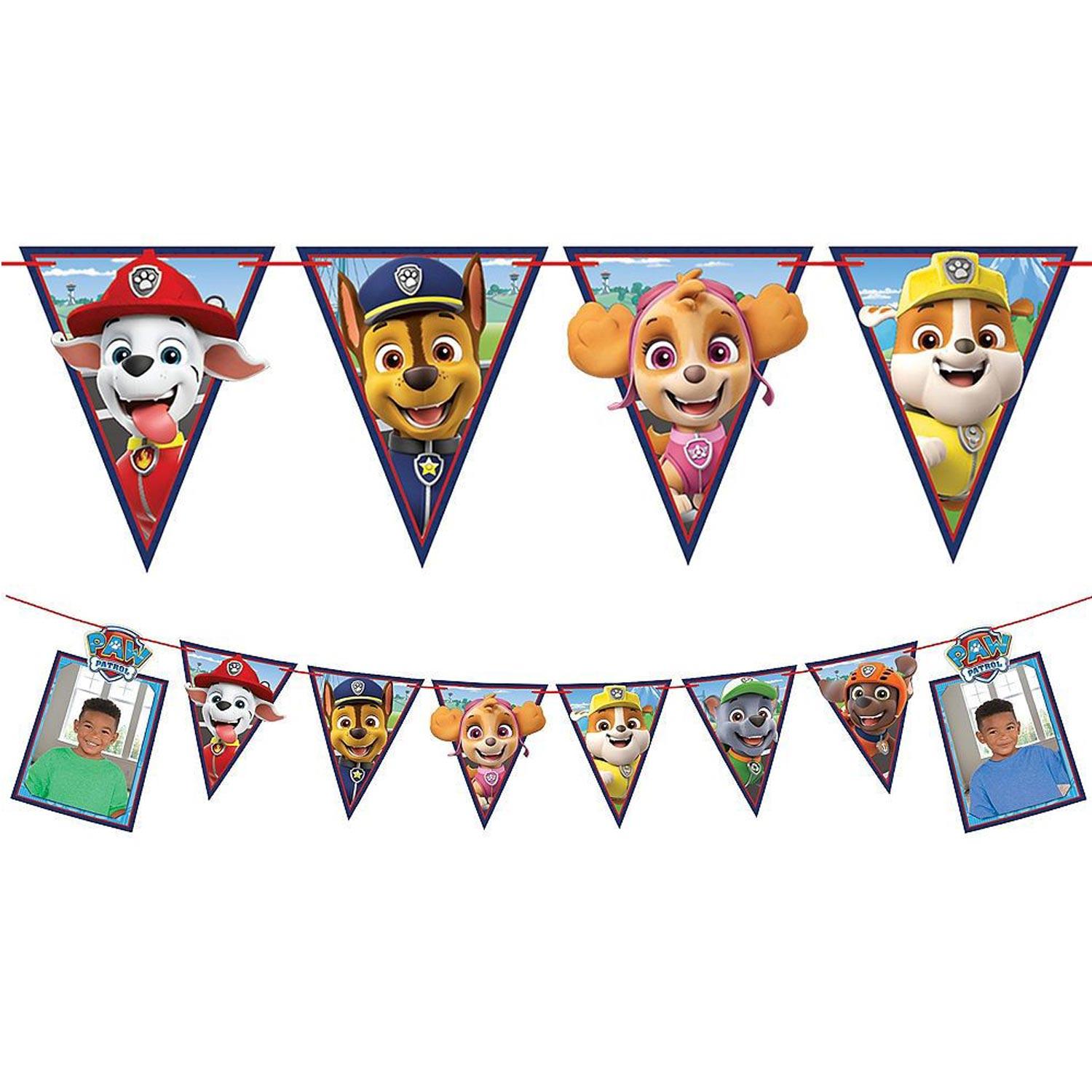 Paw Patrol Adventures Photo Banner 12ft Decorations - Party Centre