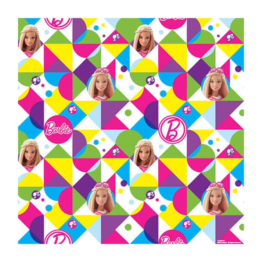 Barbie Sparkle Gift Wrap 8ft x 30in Party Favors - Party Centre