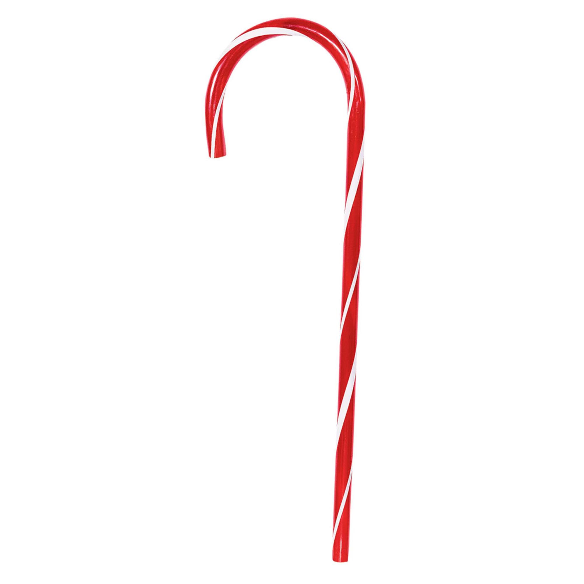 Large Plastic Candy Cane 32in Decorations - Party Centre