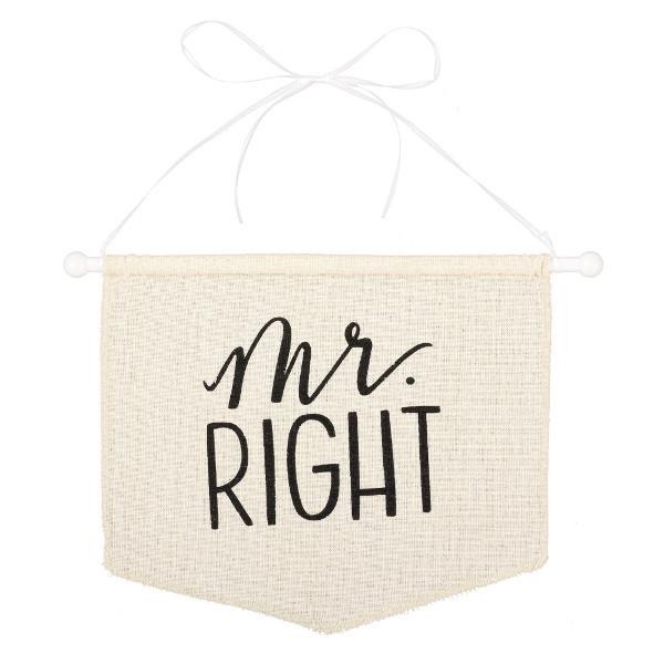 Groom Canvas Chair Sign with Rope Hanger Decorations - Party Centre