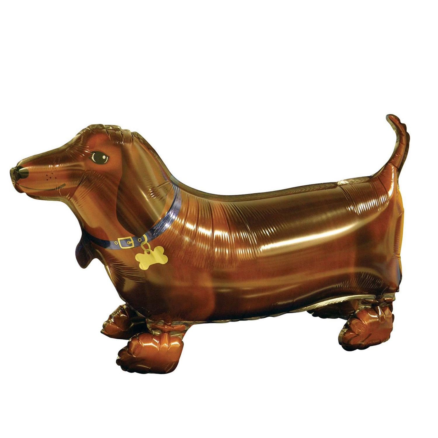 Darling Dachshund Airwalker Balloon Buddy 24in Balloons & Streamers - Party Centre