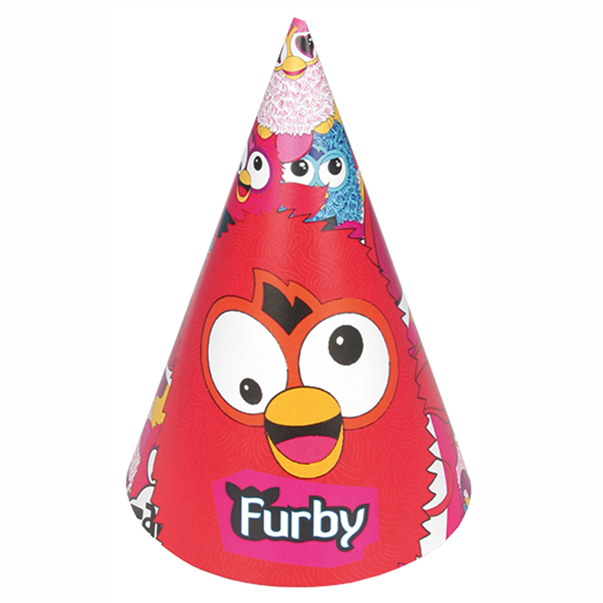 Furby Party Hats 6pcs Party Accessories - Party Centre