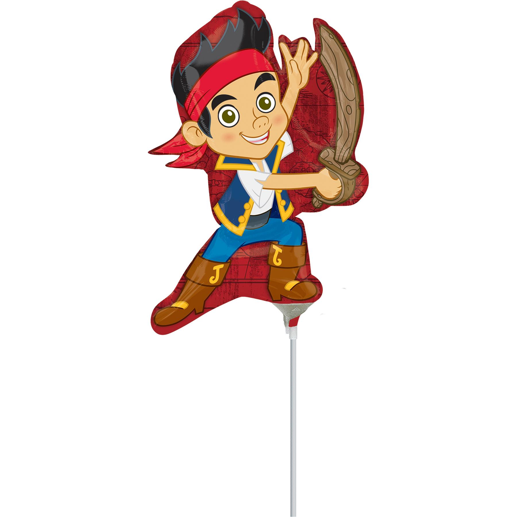 Jake And The Neverland Pirates Pose Mini Shape Balloons & Streamers - Party Centre