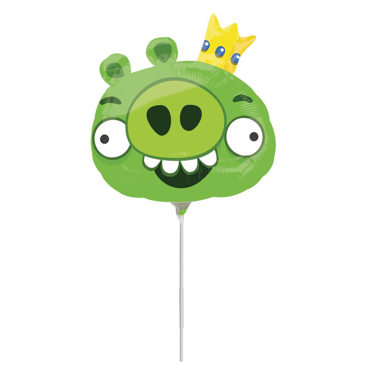 Angry Birds King Pig Mini Shape Balloon Balloons & Streamers - Party Centre