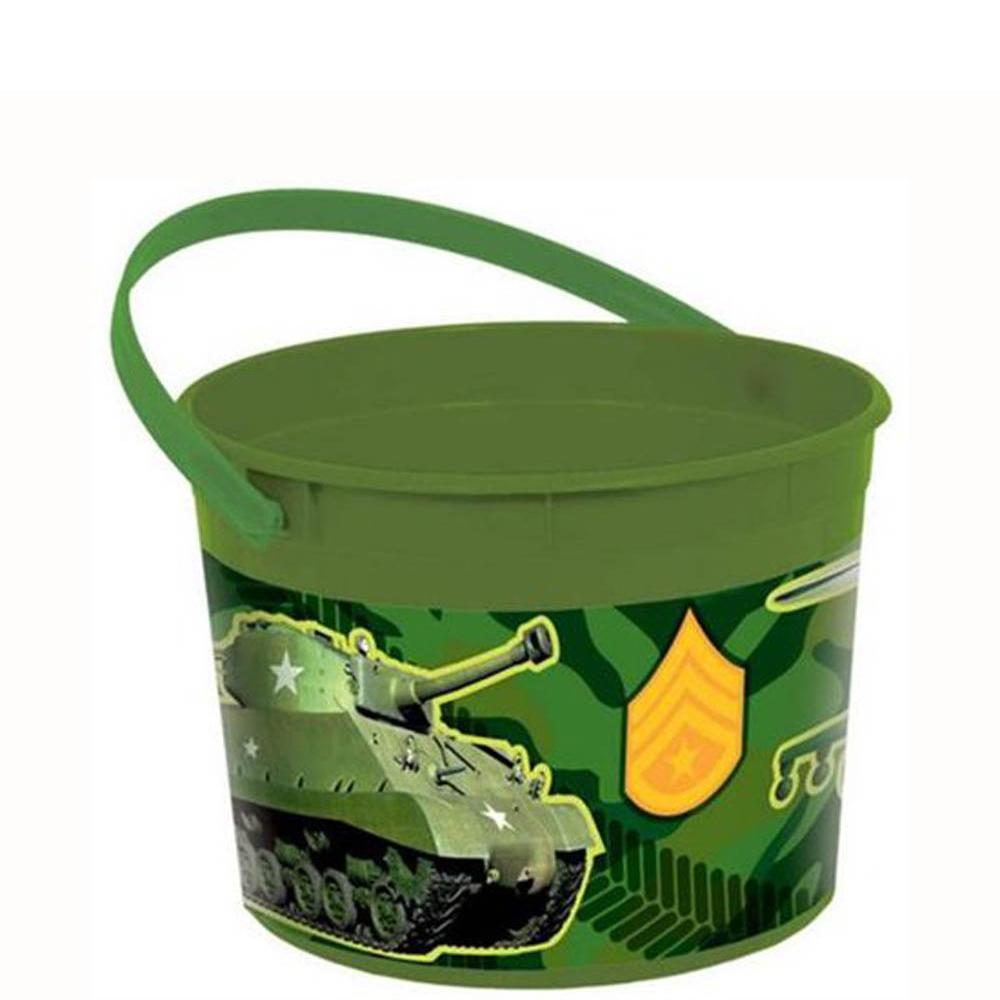 Camouflage Favor Container Favours - Party Centre