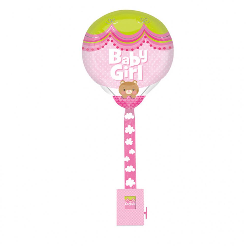 Uplifter Girl Hot Air Balloon 16 x 32in Balloons & Streamers - Party Centre