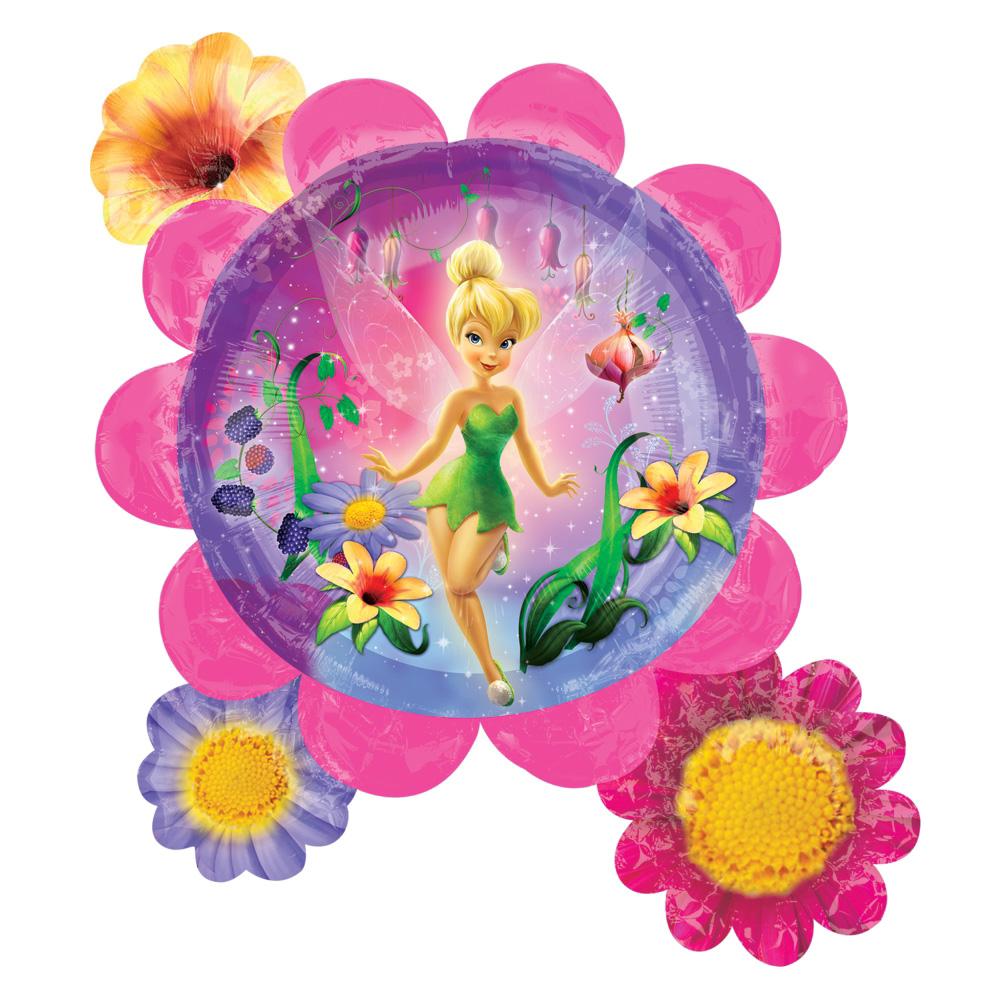 Tinker Bell Flower Cluster Super Shape Balloon Balloons & Streamers - Party Centre