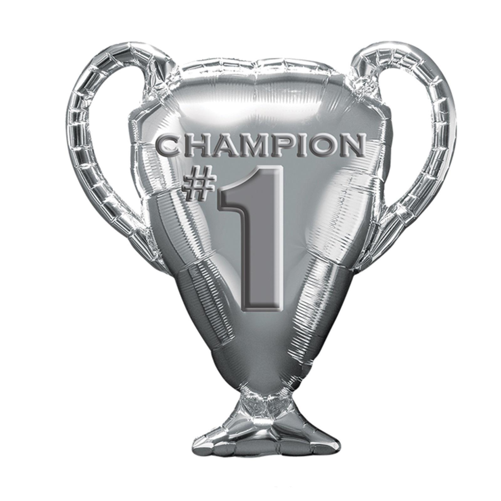 Trophy Champion # 1 Supershape Balloon 28in Balloons & Streamers - Party Centre