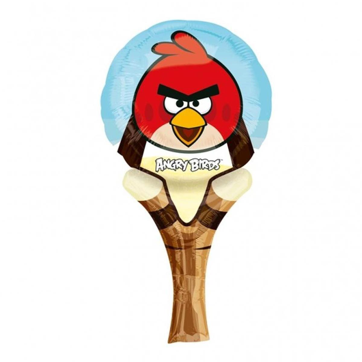 Angry Bird Inflate-A-Fun Foil Balloon 6 x 12in Balloons & Streamers - Party Centre