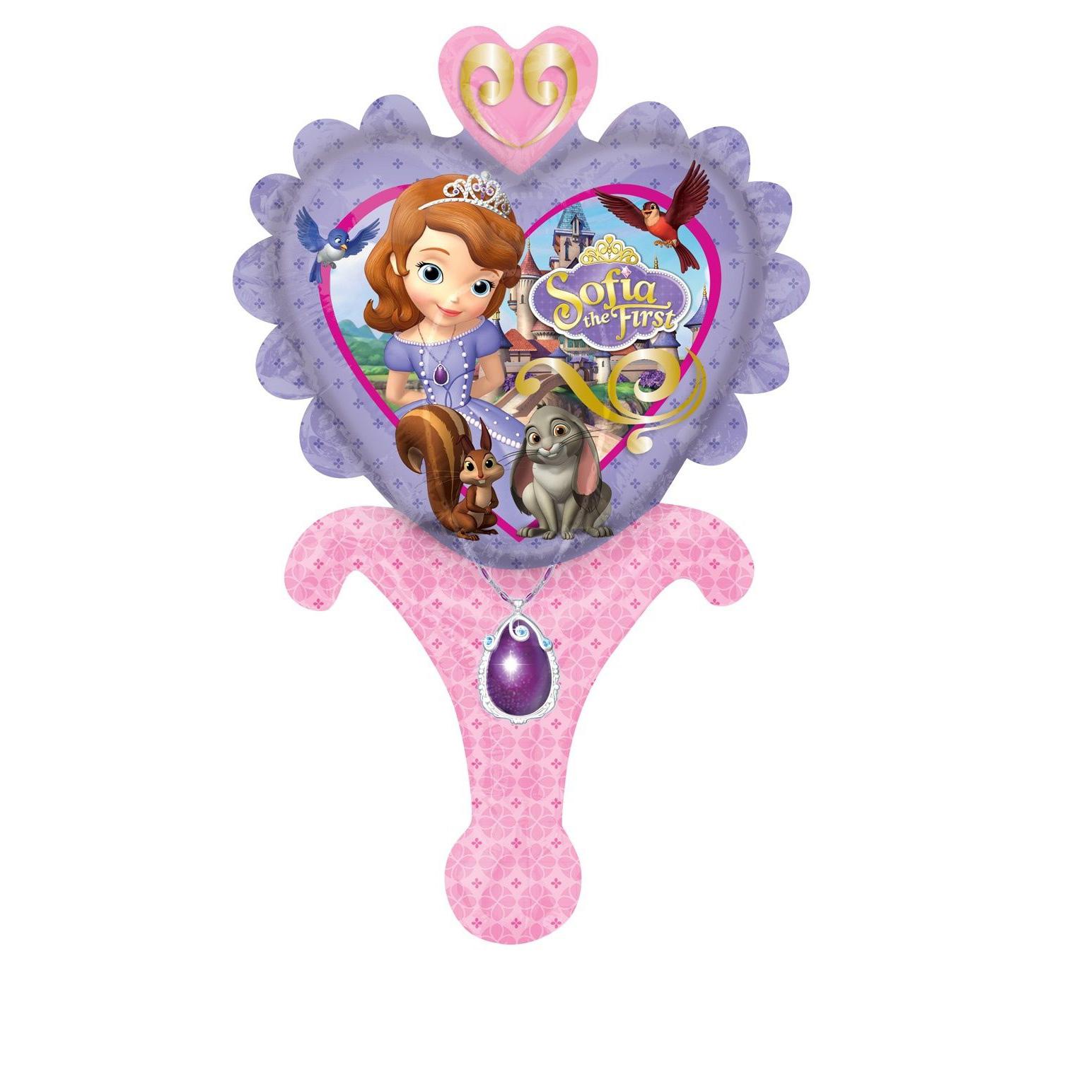 Sofia The  First Inflate-A-Fun Foil Balloons & Streamers - Party Centre