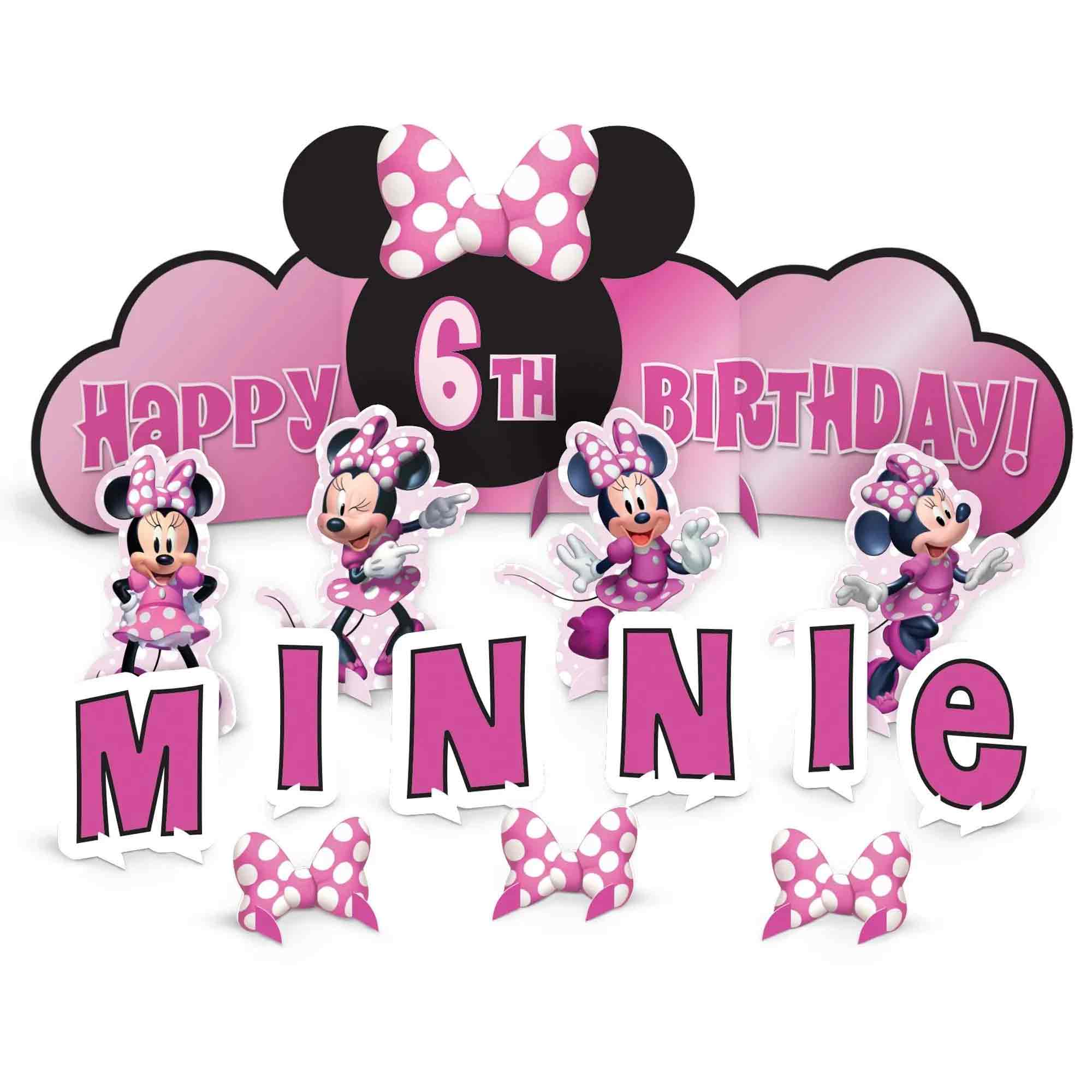 Disney Minnie Forever Table Decorating Kit