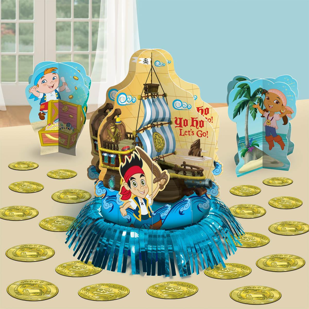 Jake And The Neverland Pirates Table Decorating Kit Decorations - Party Centre
