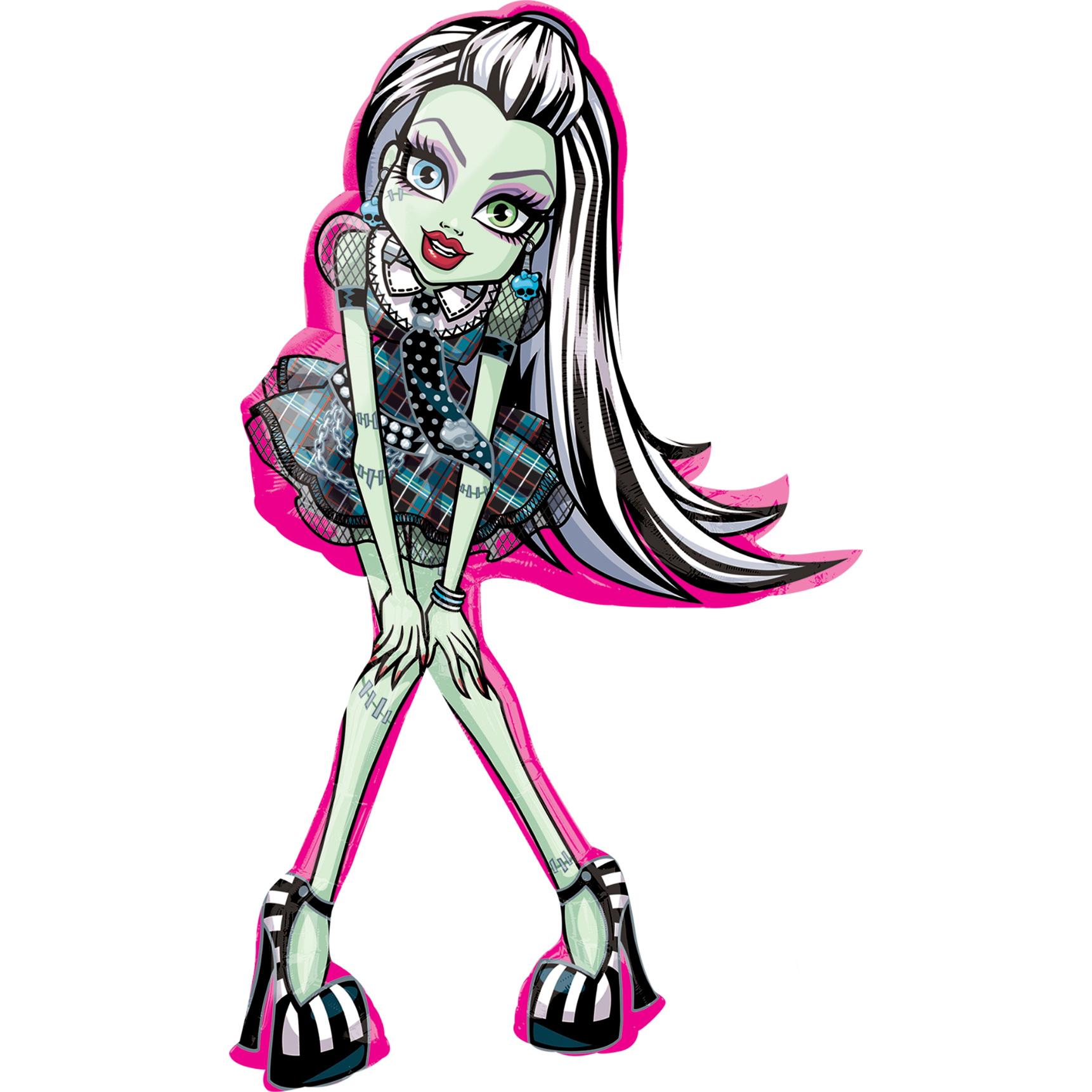 Monster High Frankie Stein SuperShape Foil Balloon Balloons & Streamers - Party Centre
