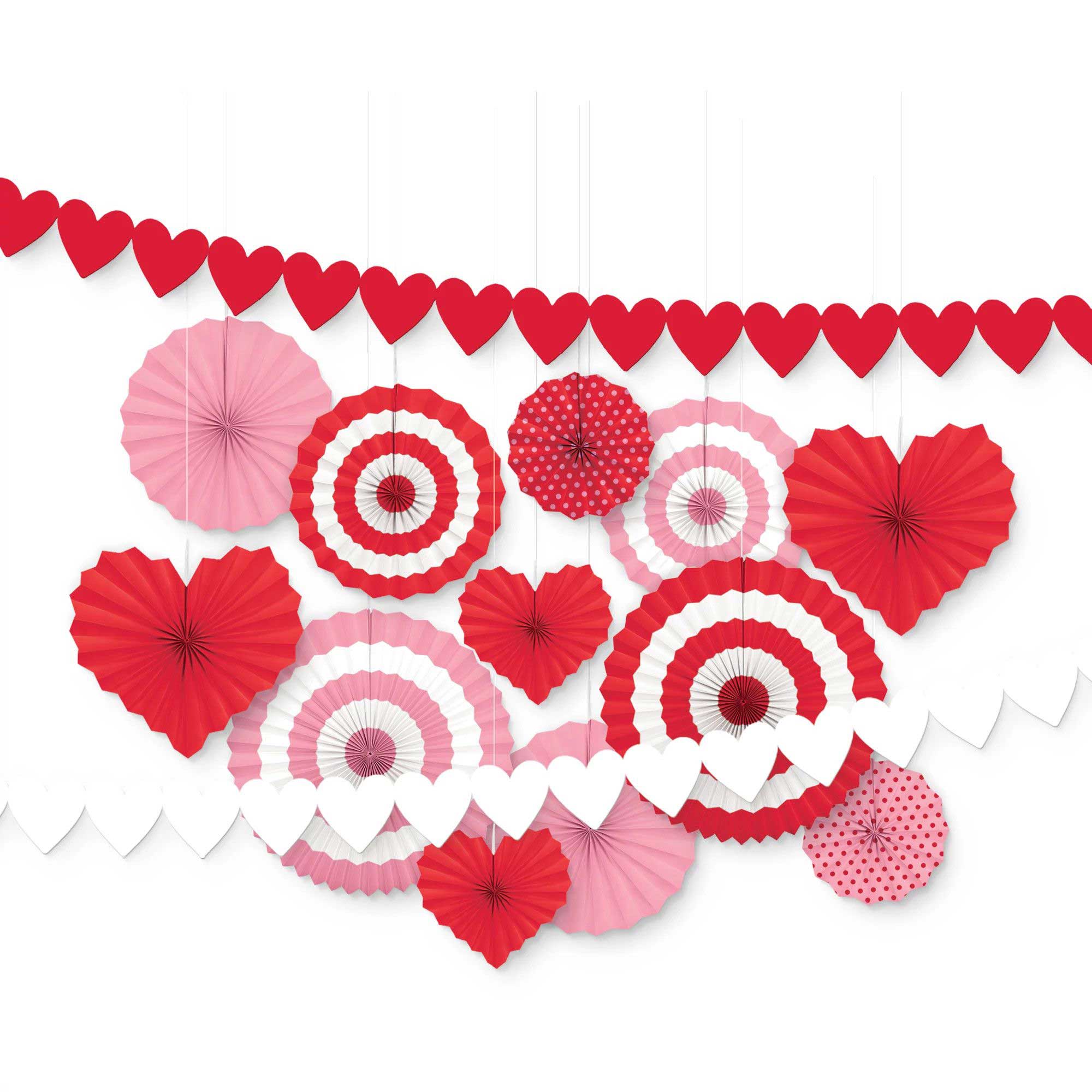 Valentines Fan Decorating Kit