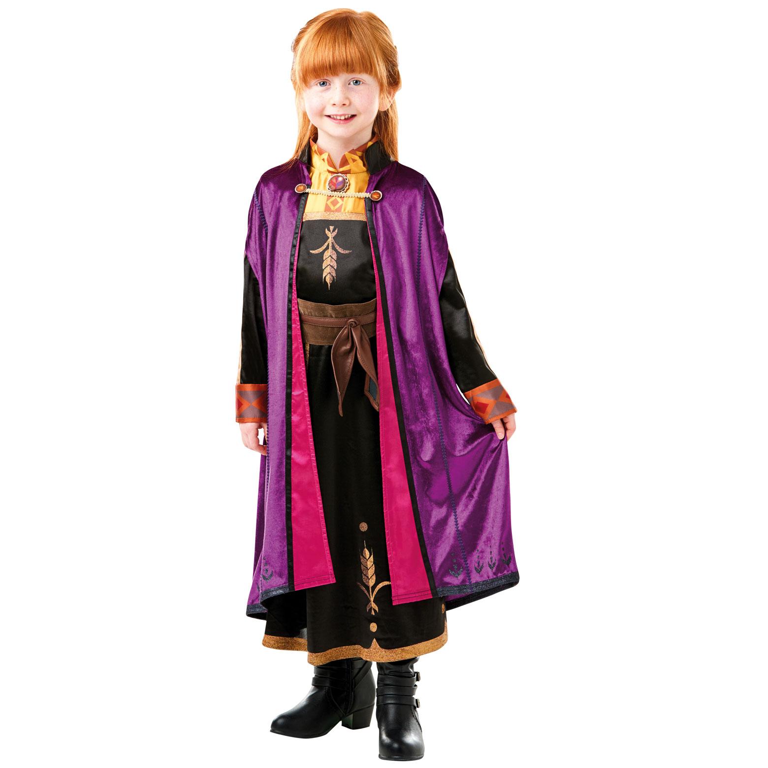 Child Disney Frozen 2 Princess Anna Deluxe Costume Costumes & Apparel - Party Centre