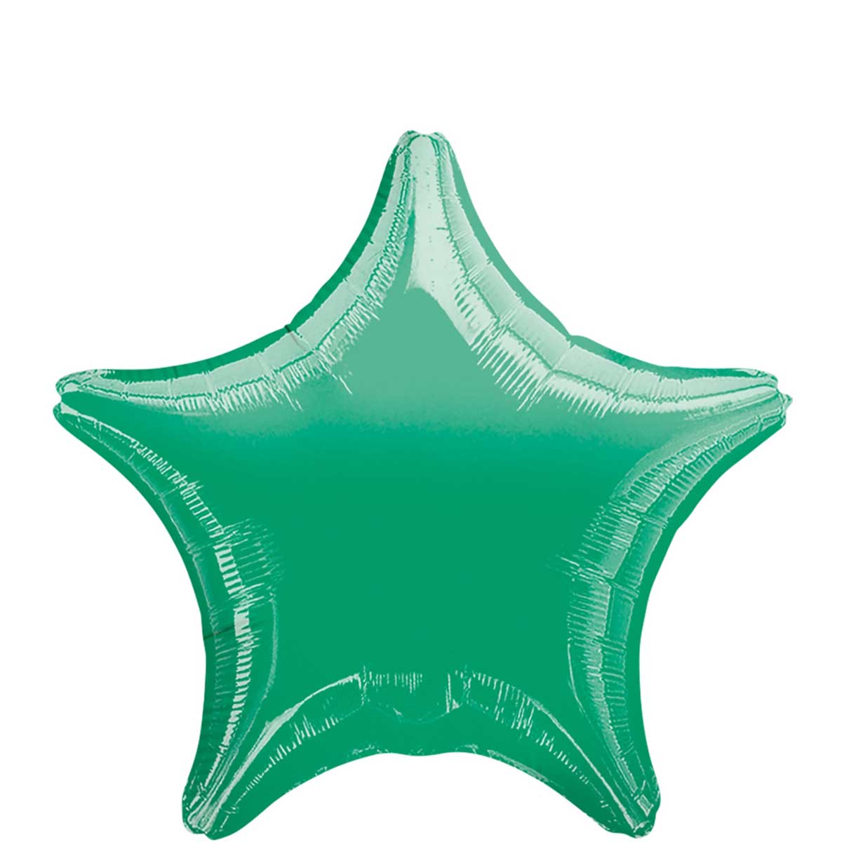Metallic Green Star Foil Balloon 19in Balloons & Streamers - Party Centre