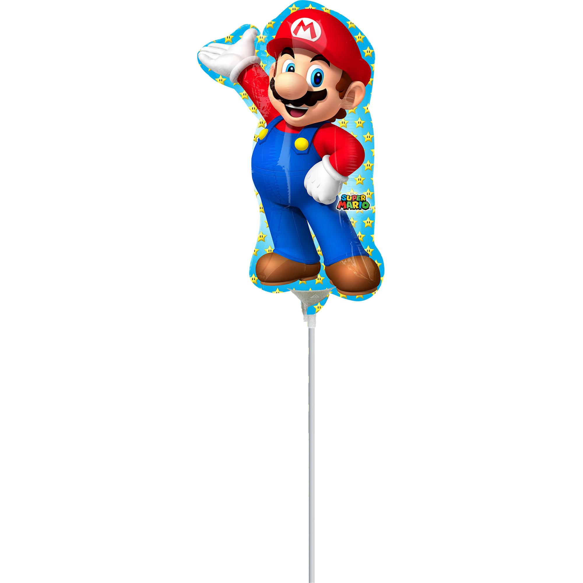 Mario Bros. Mini Shape Balloon Balloons & Streamers - Party Centre