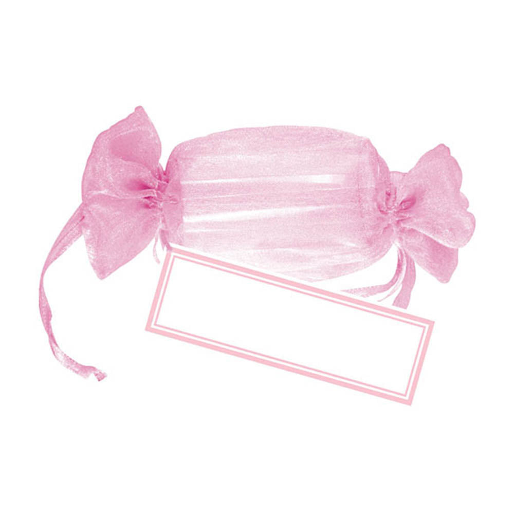 Drawstring Wrapper - Pink Favours - Party Centre