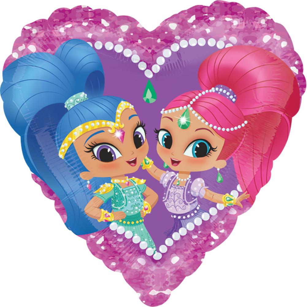 Shimmer and Shine Love Foil Balloon 45cm Balloons & Streamers - Party Centre
