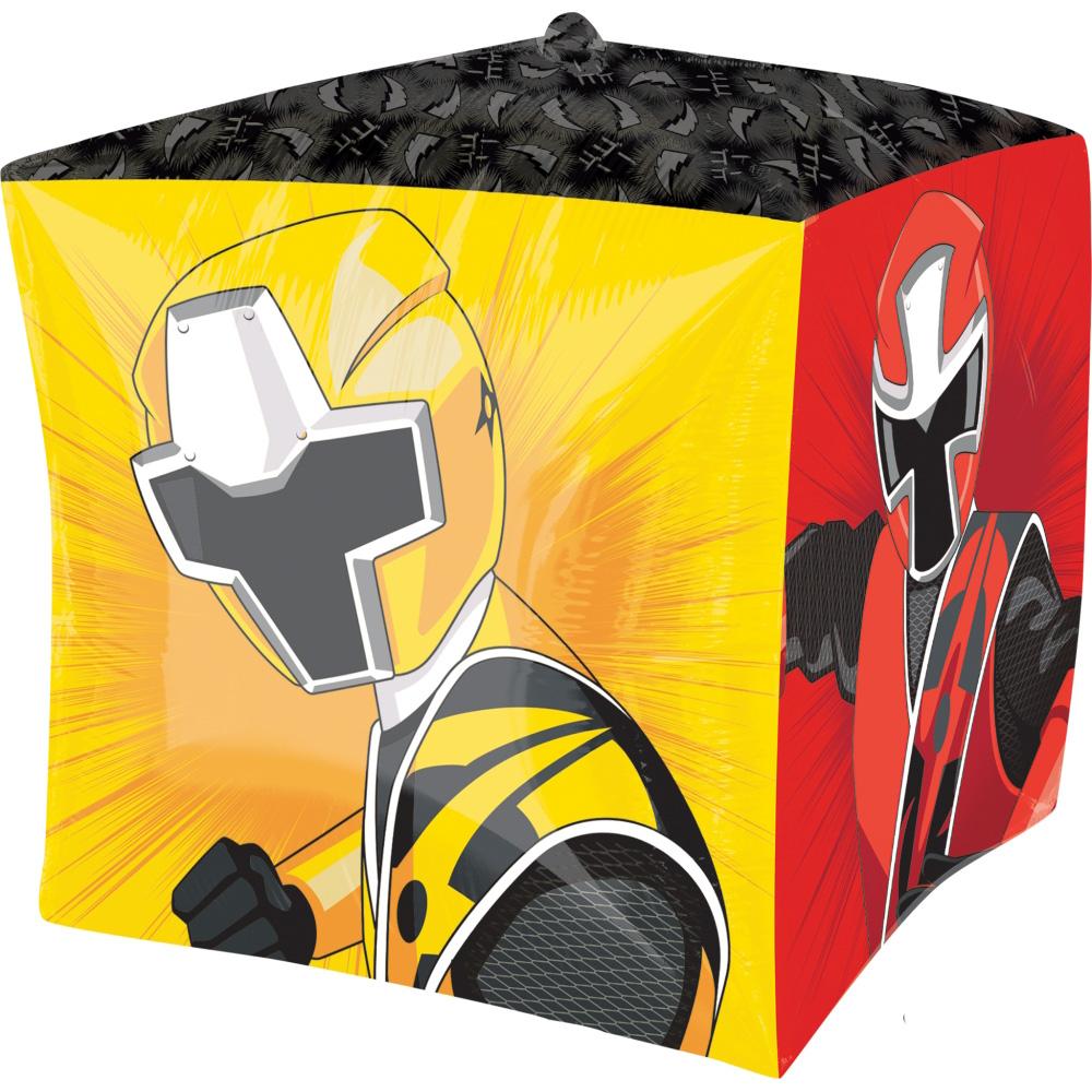 Power Rangers-Ninja Steel Ultra Cubez Balloon 15in Balloons & Streamers - Party Centre