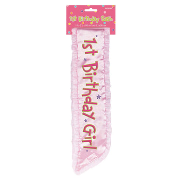 1st Birthday Girl Party Kit For 8 People