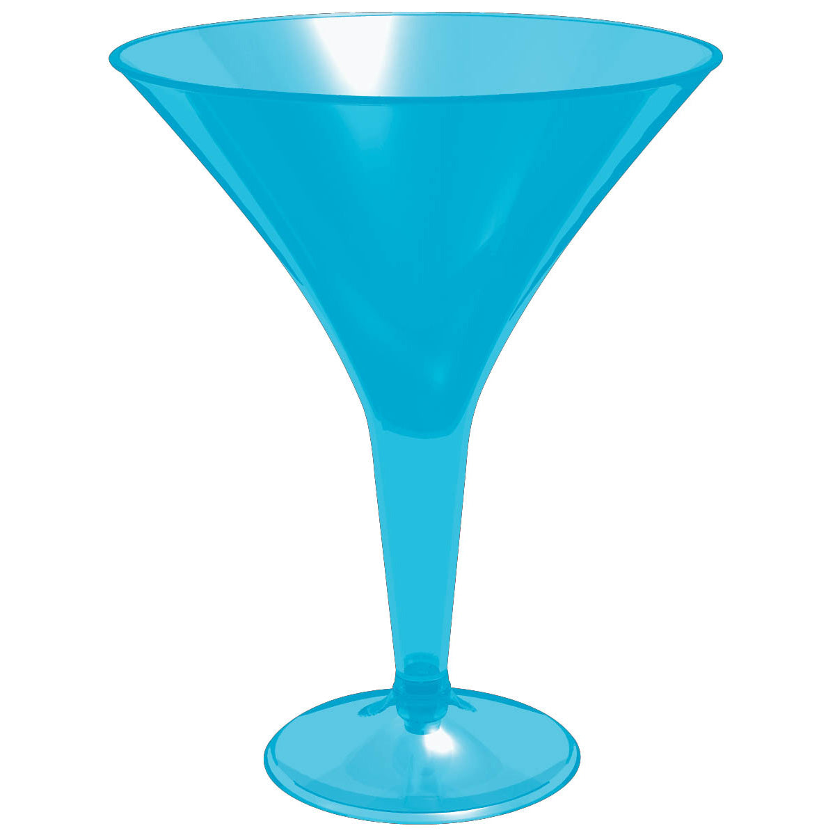 Blue Martini Glasses 8oz, 20pcs Candy Buffet - Party Centre