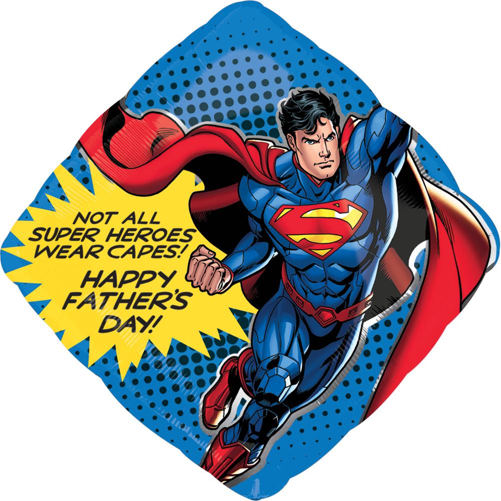 Superman with Cape SuperShape Balloon 29in Balloons & Streamers - Party Centre