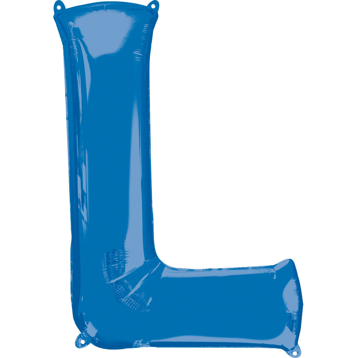 Letter L Blue SuperShape Foil Balloon 53x81cm Balloons & Streamers - Party Centre