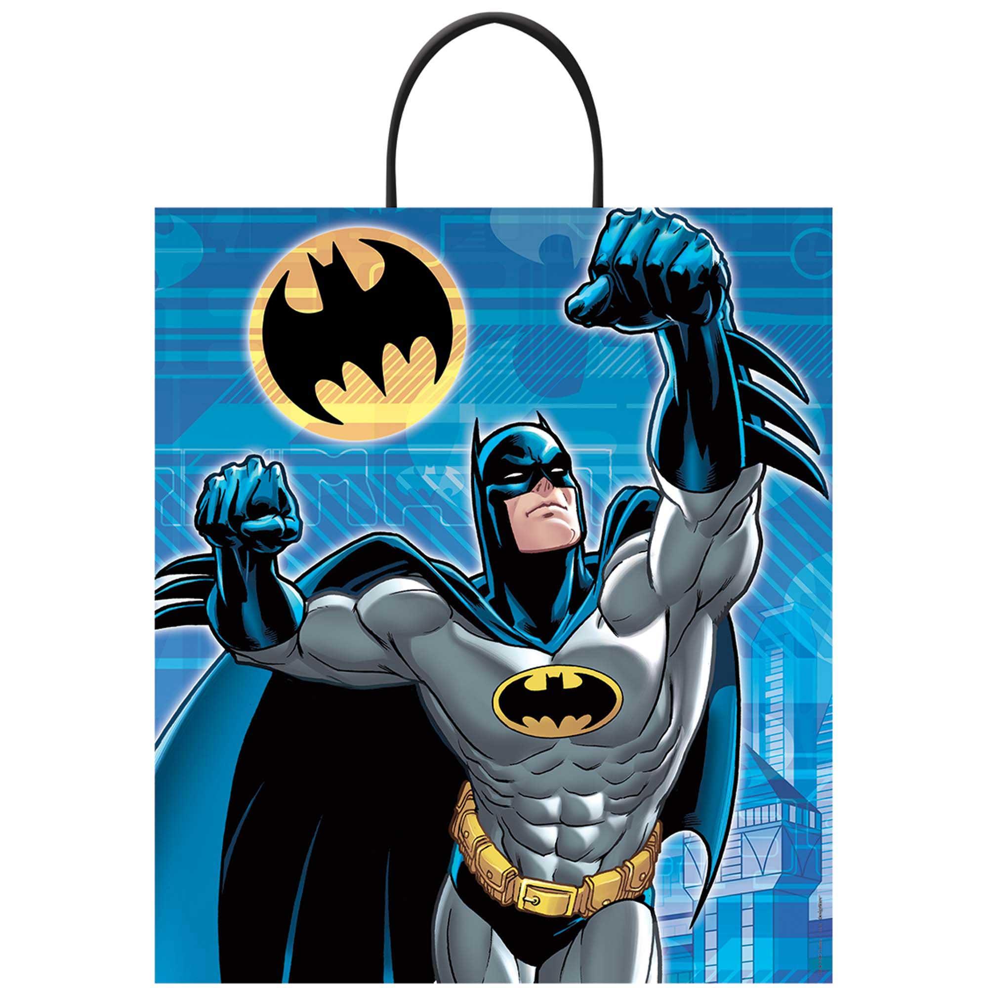 Batman Deluxe Plastic Loot Bag (sold per piece)