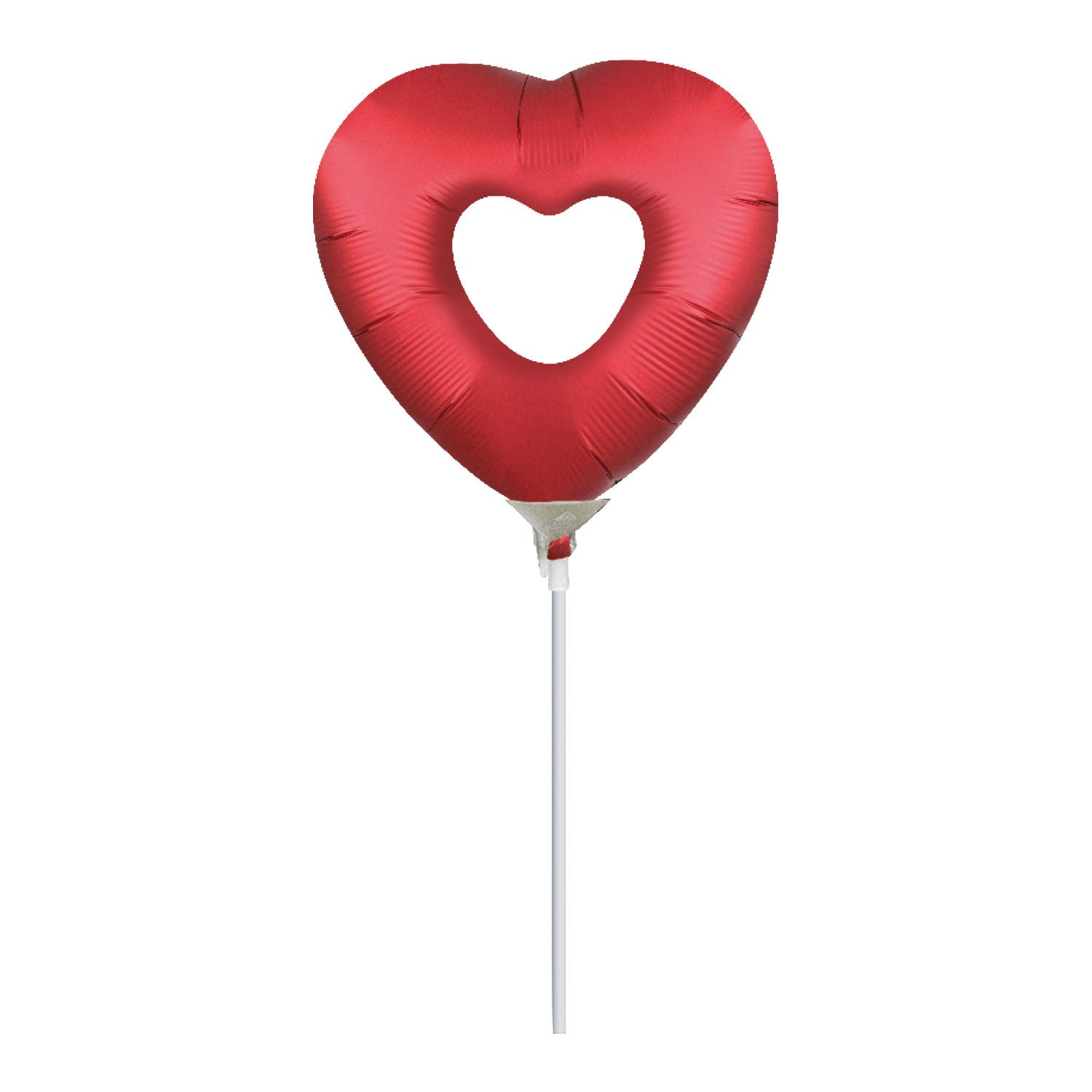 Open Heart Sangria Mini Shape Foil Balloon Balloons & Streamers - Party Centre