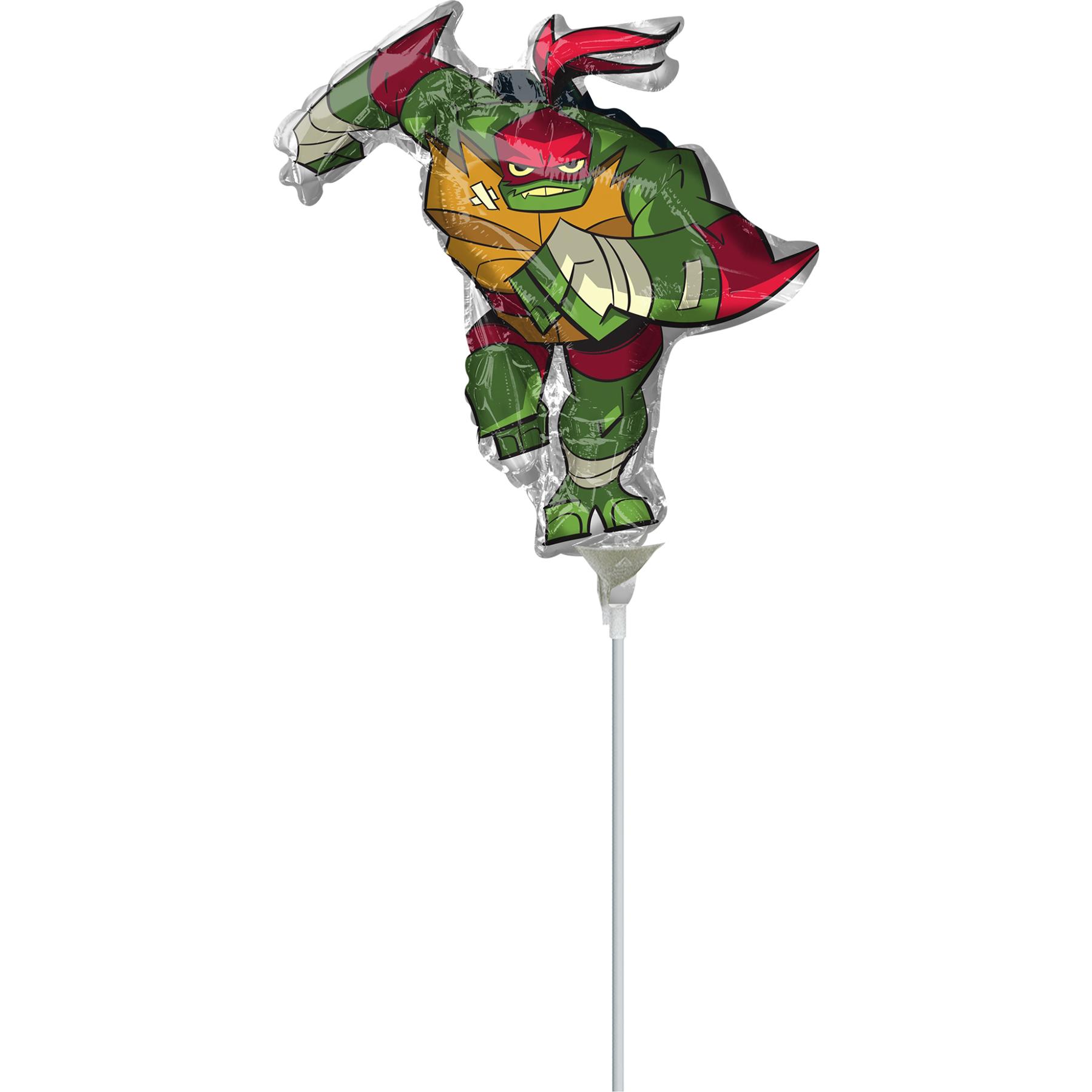 Rise of the TMNT Raphael Mini Shape Balloon Balloons & Streamers - Party Centre