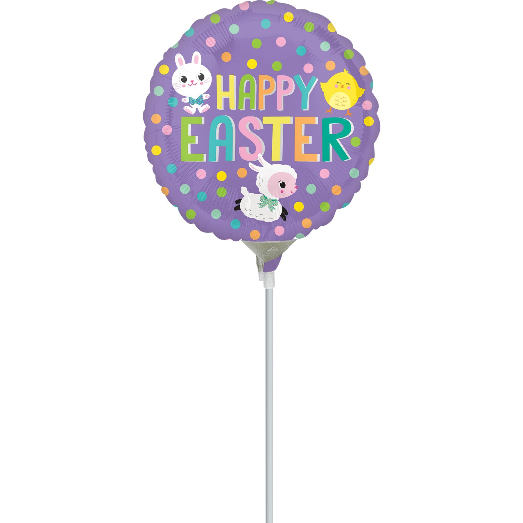 Easter Fun Foil Balloon 22cm Balloons & Streamers - Party Centre