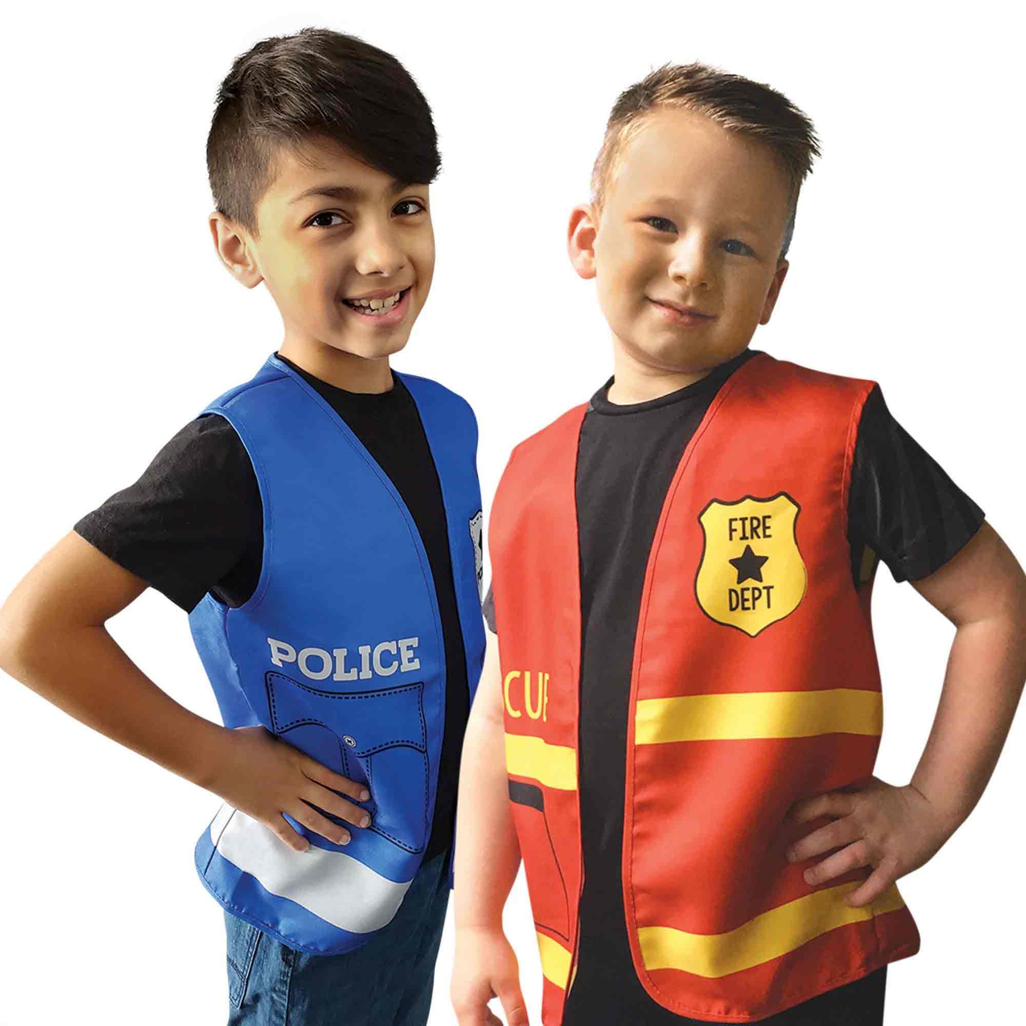 First Responders Assorted Vests 4pcs