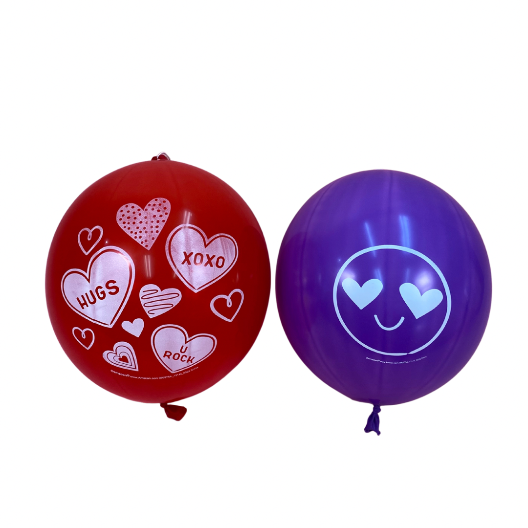 Valentines Day Mega Value Pack Punch Balloon