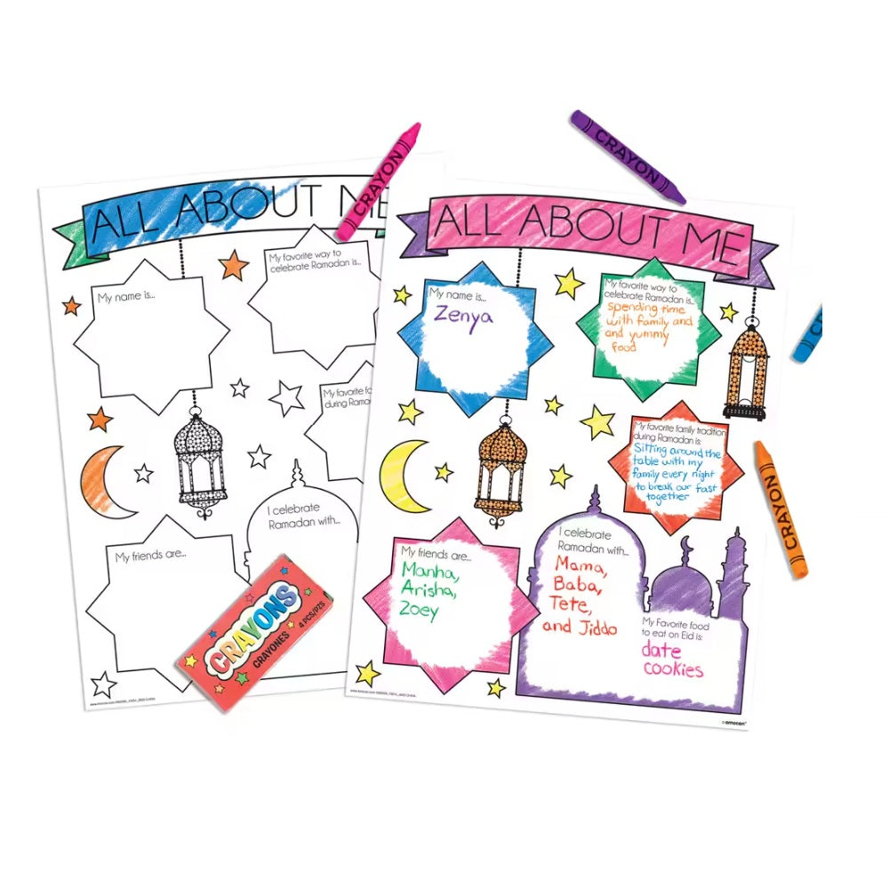 Ramadan Paper Activity Sheets