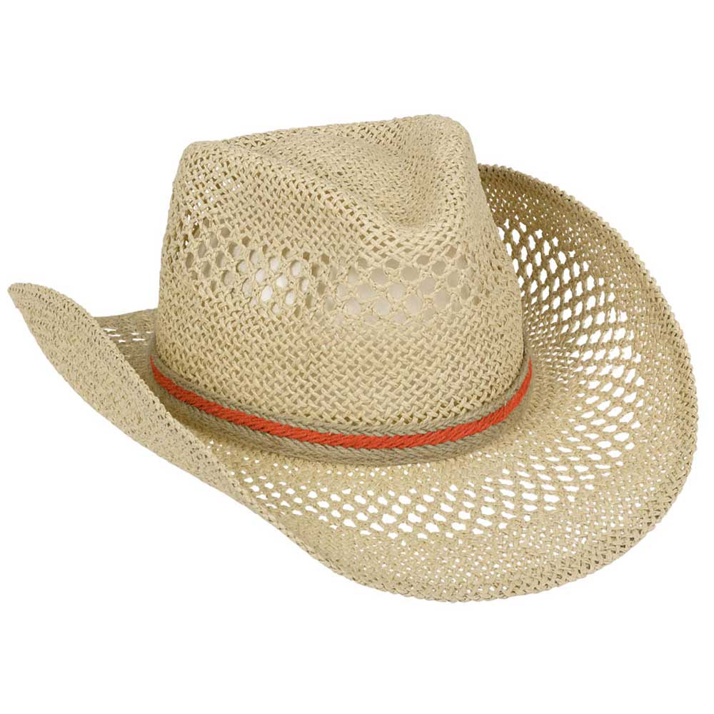 Natural Hemp Cowboy Hat Costumes & Apparel - Party Centre