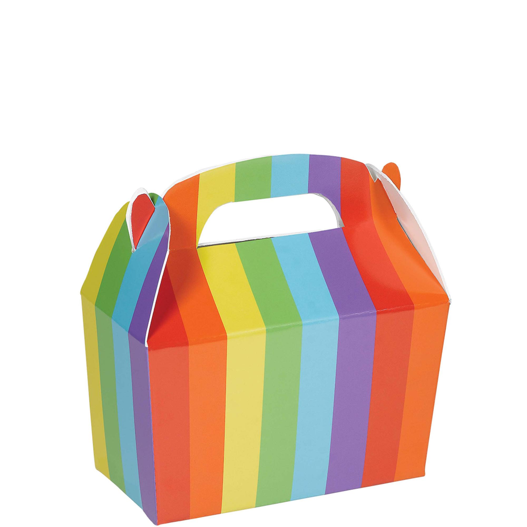 Rainbow Gable Box Favours - Party Centre