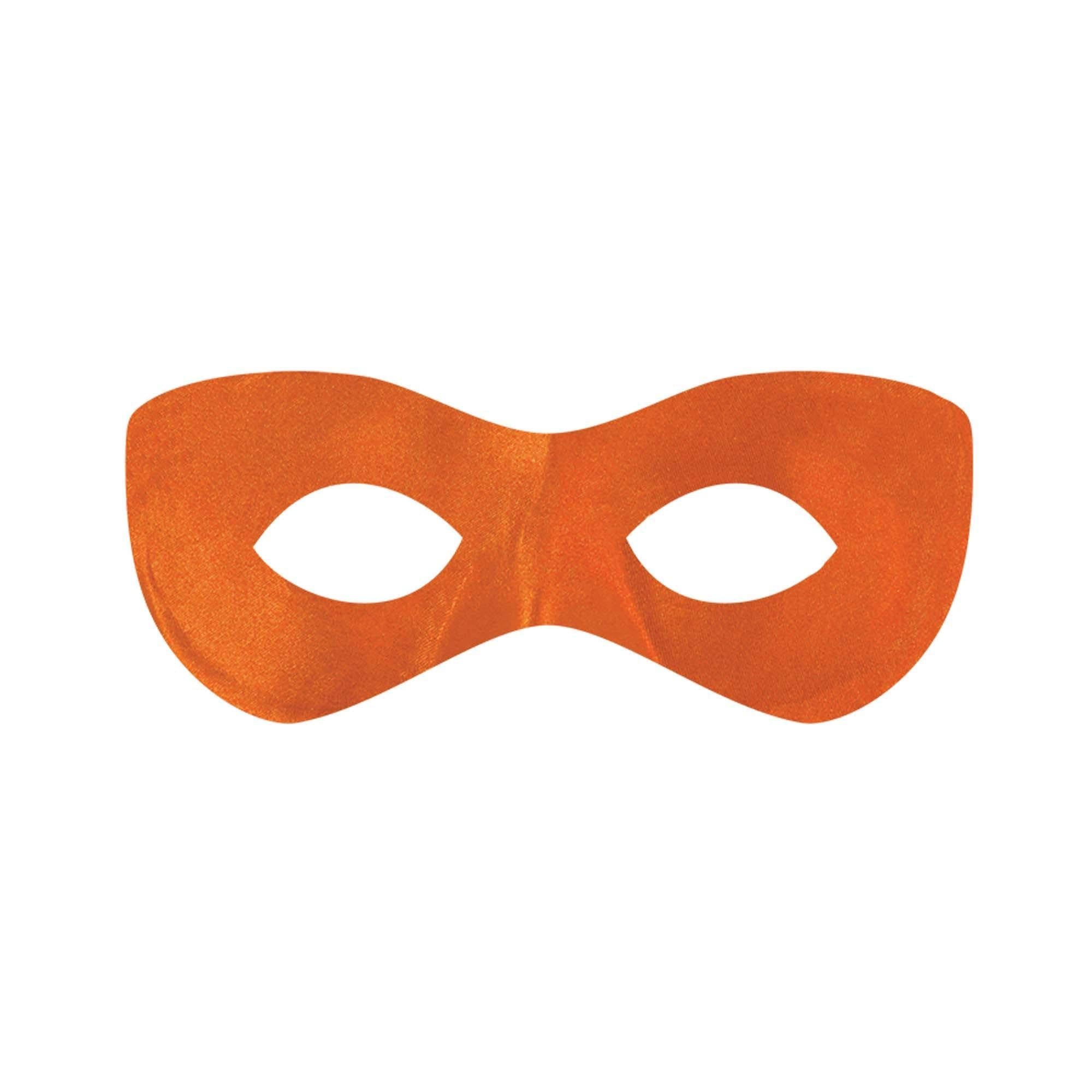 Orange Superhero Mask