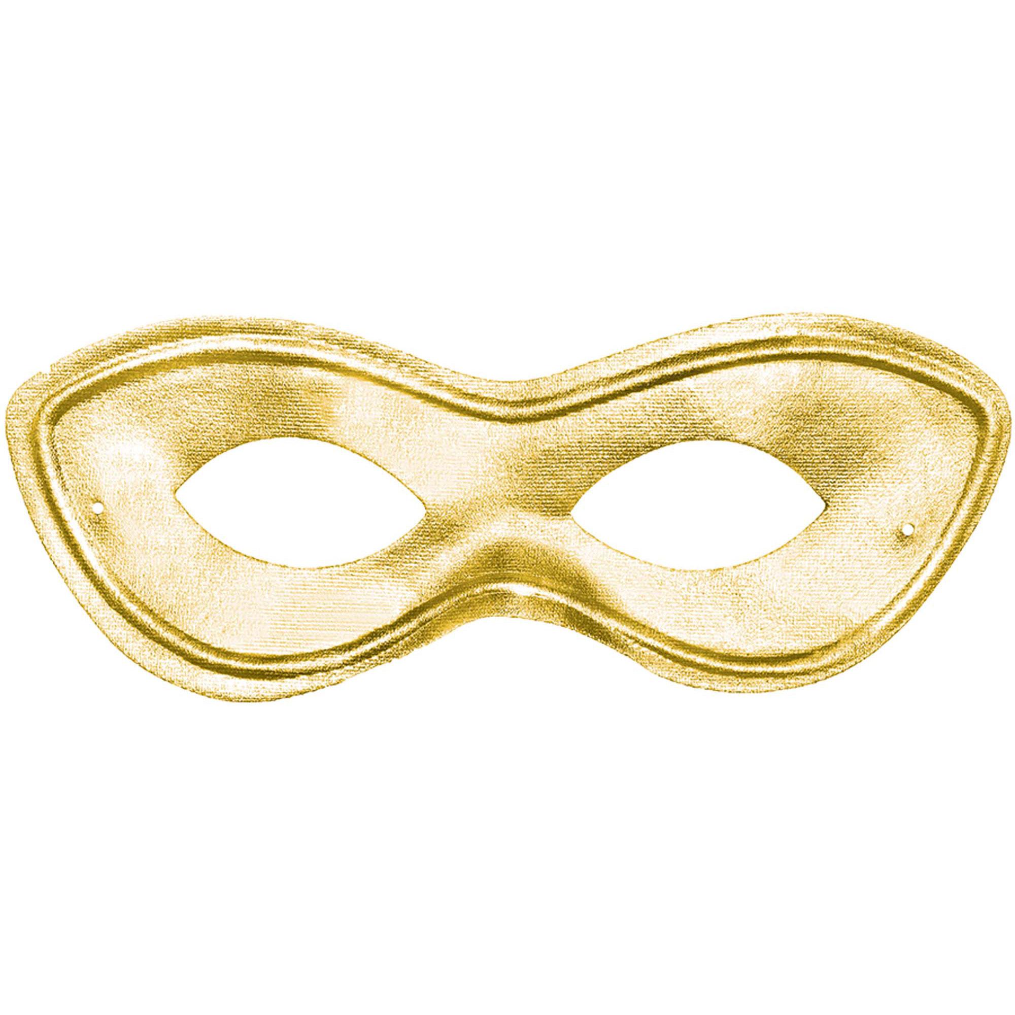 Gold Superhero Mask Costumes & Apparel - Party Centre