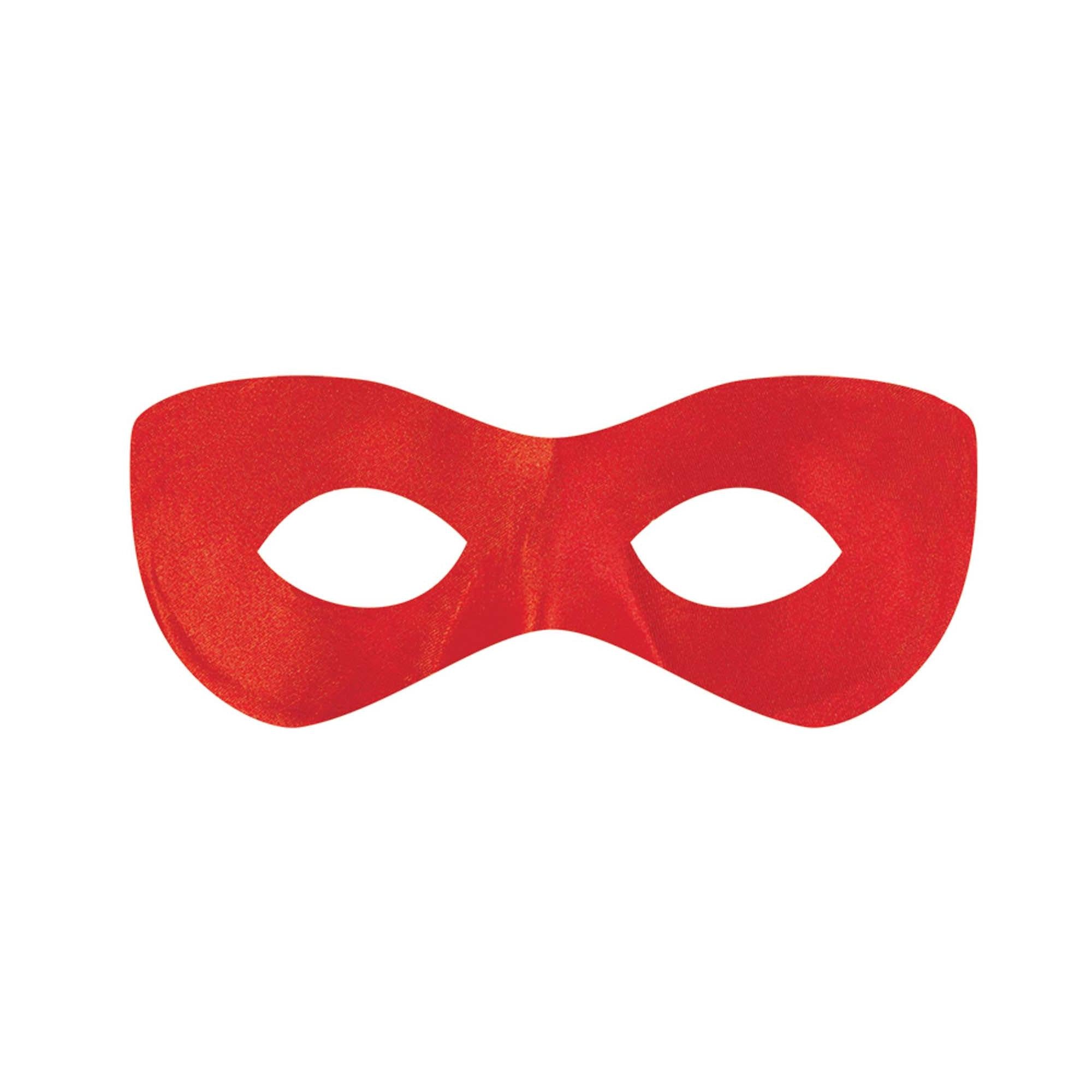 Adult Red Superhero Mask