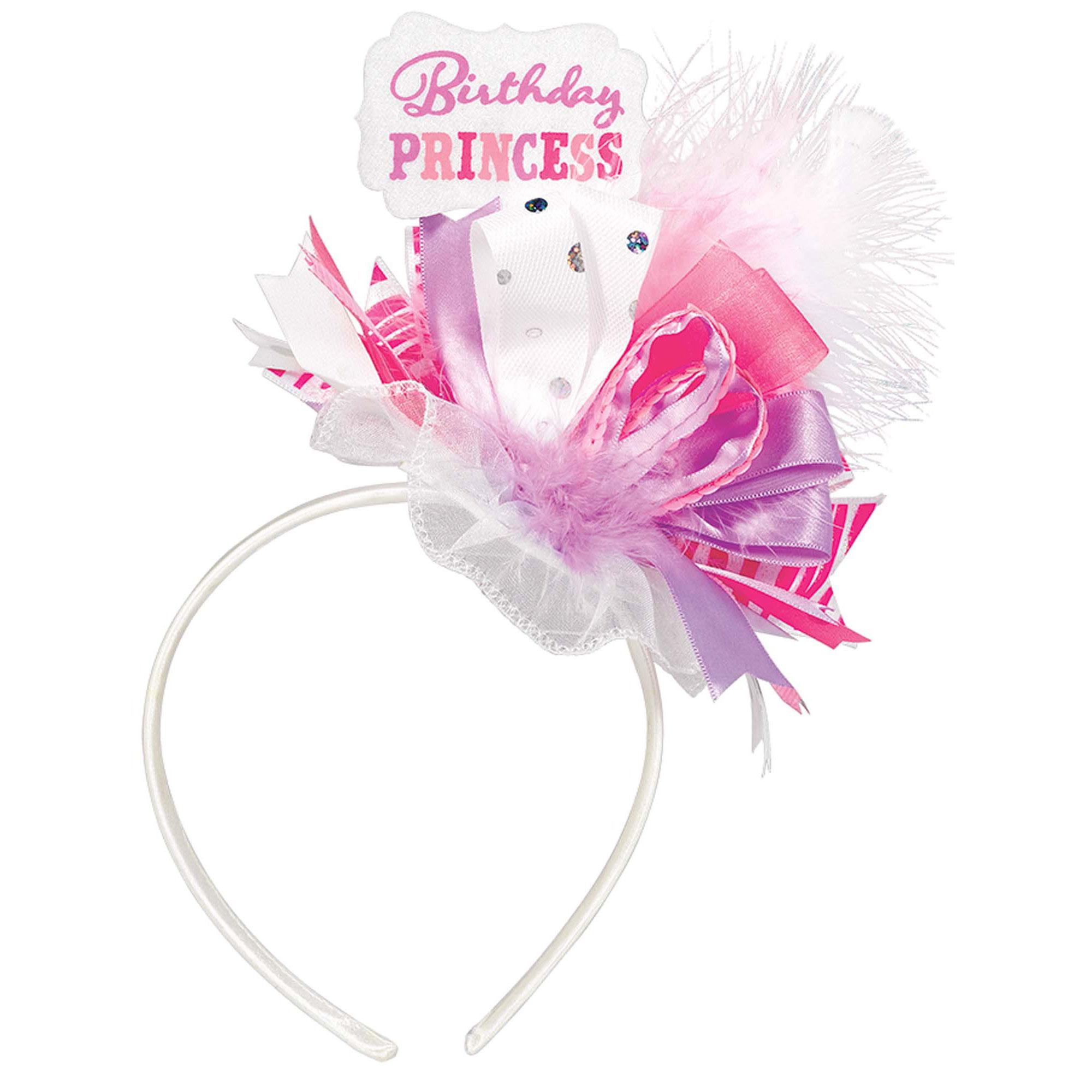 Birthday Princess Fashion Headband Costumes & Apparel - Party Centre